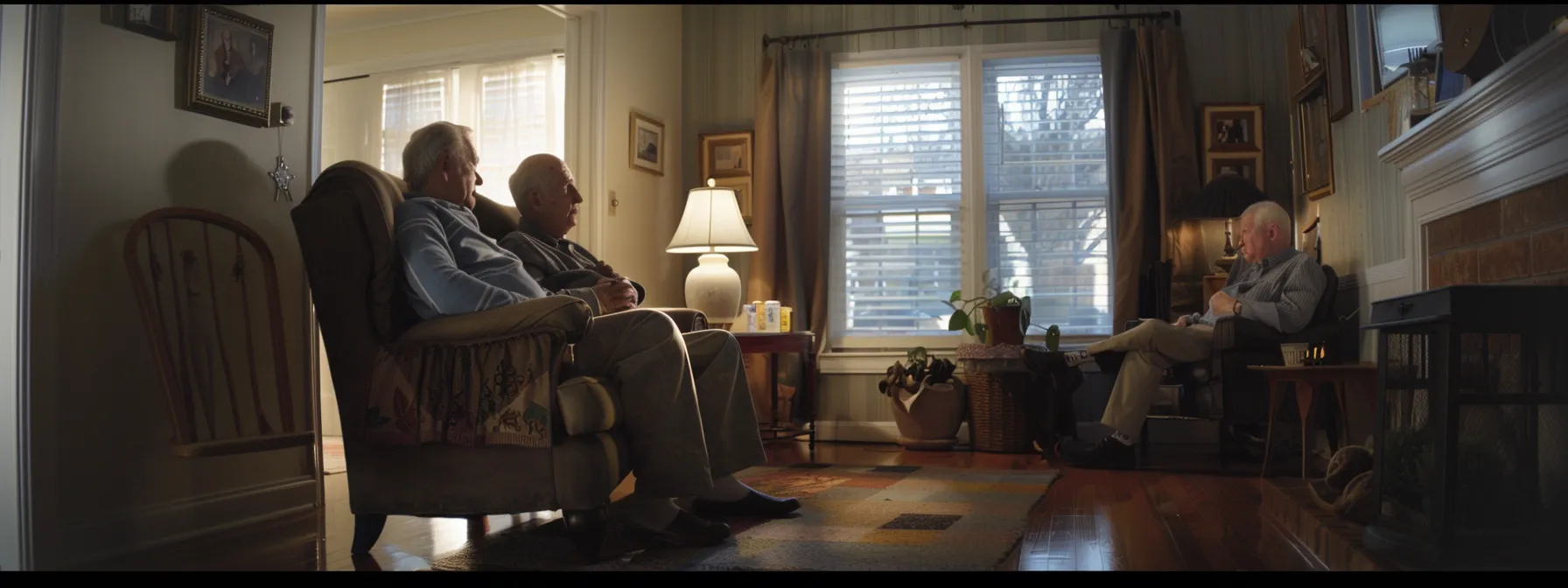 a veteran receiving personalized care in their own home.