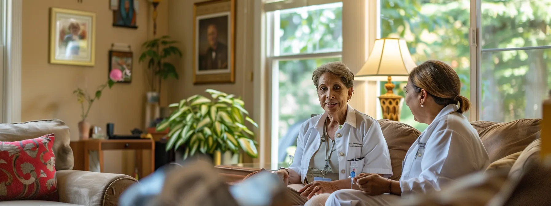 a professional caregiver providing personalized in-home care services in philadelphia.